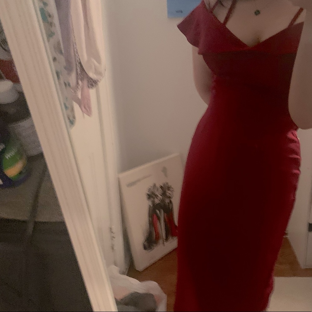 COPY - Red cocktail dress